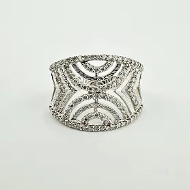 купить Золотое кольцо с природными бриллиантами 0,50 карат в Москве