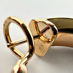 купить Золотые серьги бренда Cartier Trinity винтаж в Москве