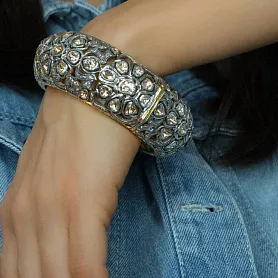 купить Золотой браслет с природными бриллиантами 23,70 карат в Москве