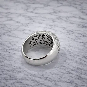 купить Золотое кольцо с бриллиантами 1,85 карат в Москве