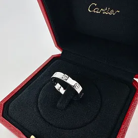 купить Кольцо бренда Cartier Love 1 Diamond Size 58 в Москве