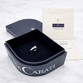 купить Кольцо бренда Luca Carati с бриллиантом 0,47 карат в Москве