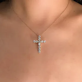 купить Кулон бренда Tiffany & Co. Cross Pendant Large в Москве