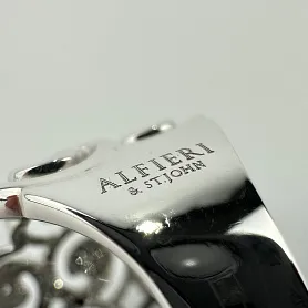 купить Кольцо бренда Alfieri & St.John с природными бриллиантами в Москве