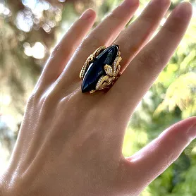 купить Золотое кольцо бренда Carrera Y Carrera SNAKE ABANICO в Москве