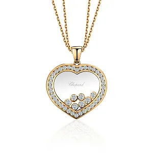 купить Золотая подвеска бренда Chopard Happy Diamonds 799202-5003 в Москве