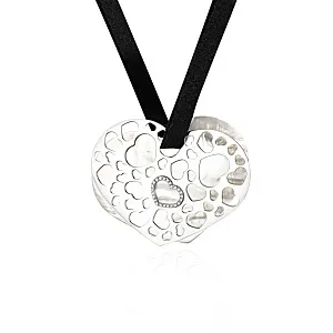 купить Золотая подвеска бренда Nanis "Heart" 0,13 карат в Москве