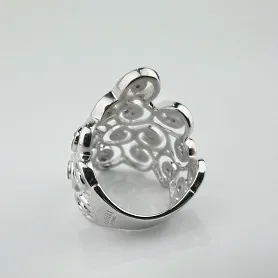 купить Кольцо бренда Alfieri & St.John с природными бриллиантами в Москве