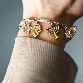 купить Золотой браслет Myagkov с бриллиантами  в Москве