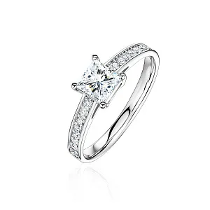 купить Золотое кольцо с природными бриллиантами 1,19 карат в Москве