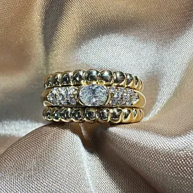 купить Золотое кольцо бренда Piaget винтаж в Москве