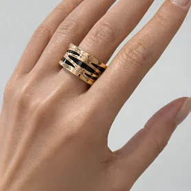 купить Кольцо бренда Bvlgari B.zero1 Design Legend 356028 в Москве