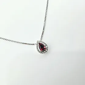 купить Золотая подвеска бренда Alfieri & St.John с рубином в Москве