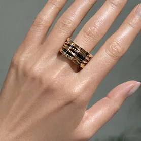 купить Кольцо бренда Bvlgari B.zero1 Design Legend 356028 в Москве