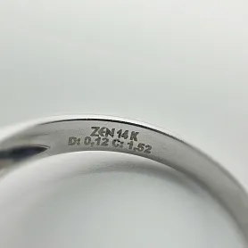 купить Золотое кольцо с топазом бренда ZEN Diamond в Москве