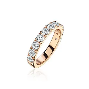 купить Золотое кольцо с бриллиантами 1,12 карат в Москве