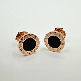 купить Серьги - пусеты бренда Bvlgari Bvlgari Onyx 354730 в Москве